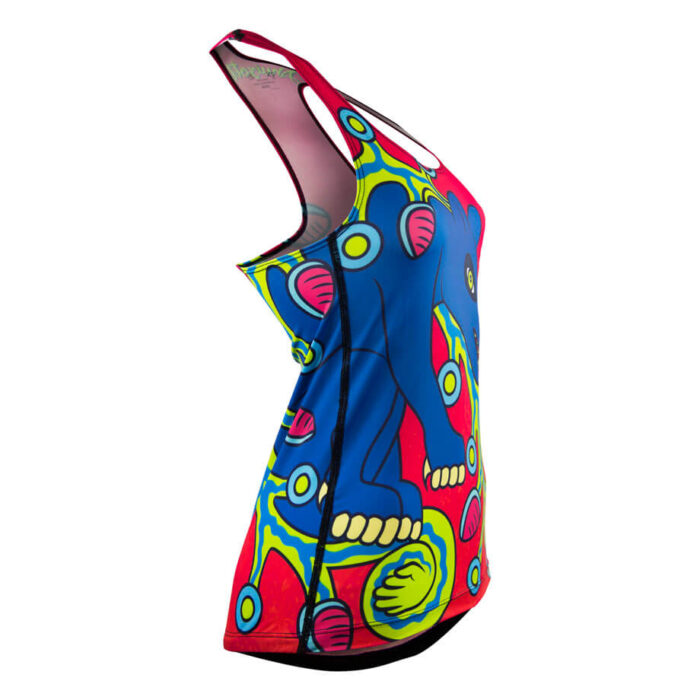 Ahuizotl - Lateral - Playera Licra Mujer - 3F Ahuizotl - Lateral - Playera Licra Mujer - 3F