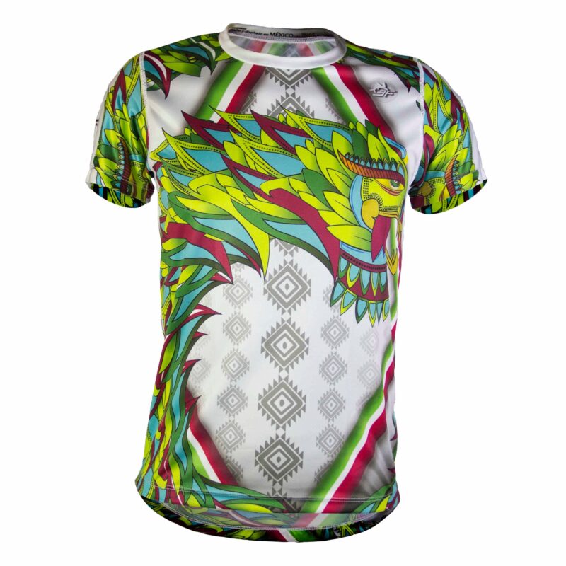 Playera Serpiente Emplumada 3F