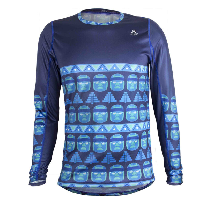 Playera Olmeca ML 3F