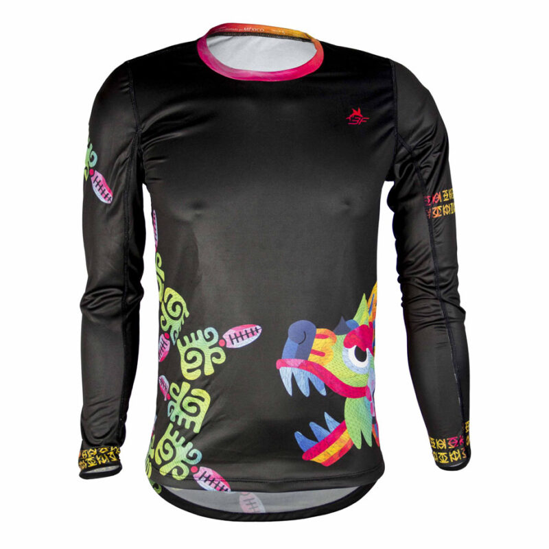 Playera Quetzalcóatl ML 3F