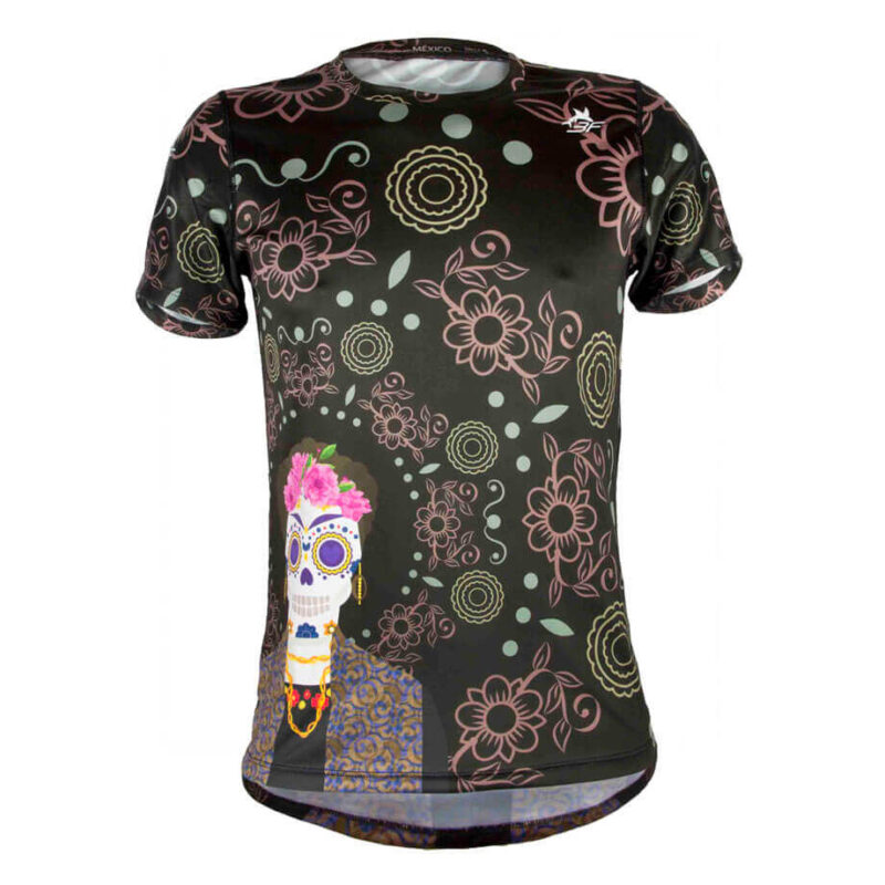 Playera Calaveras y Flores 3F