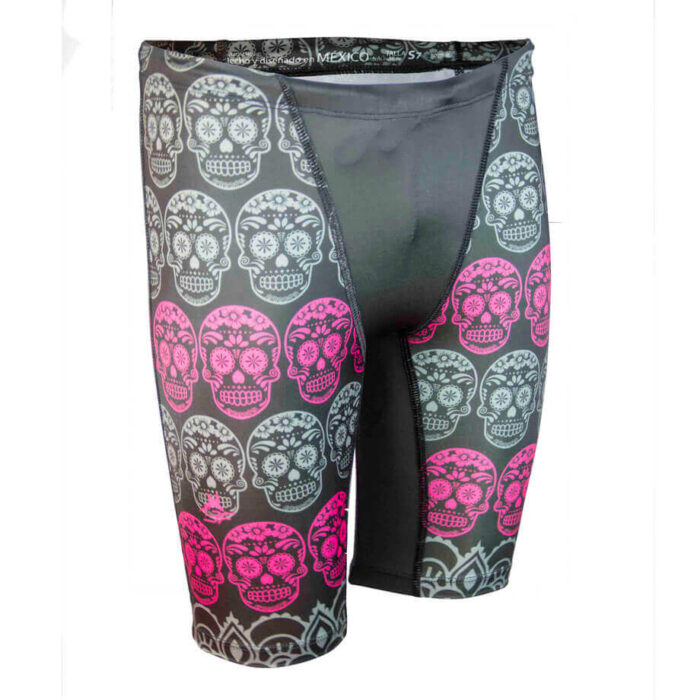 calaveritas rosas costado LMAO dia de muertos lycra TriFerrari 3F.. calaveritas rosas costado LMAO dia de muertos lycra TriFerrari 3F..