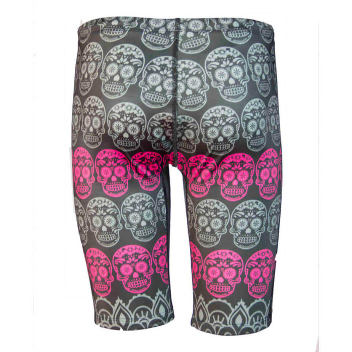 calaveritas rosas espalda LMAO dia de muertos lycra TriFerrari 3F calaveritas rosas espalda LMAO dia de muertos lycra TriFerrari 3F