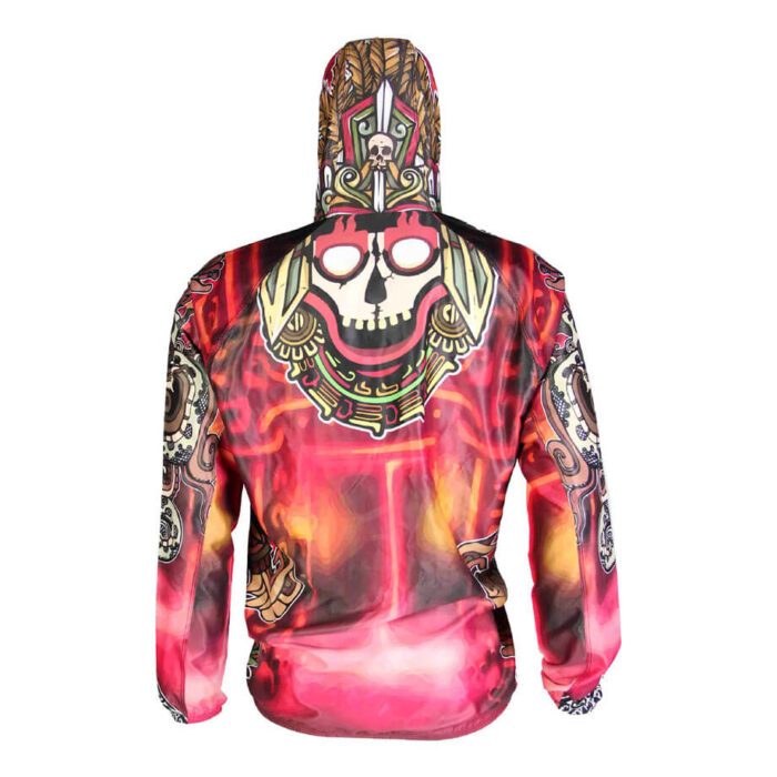 CHI Ah Puch. Espalda chamarra CHI Ah Puch. Espalda chamarra