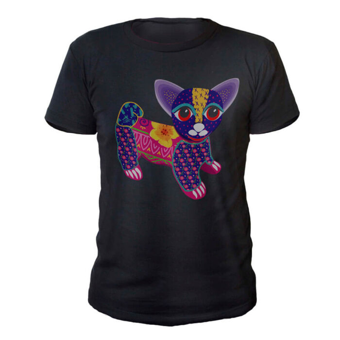 ALEBRIJES HOMBRE ALGODON_TOCHTLI_NEGRO ALEBRIJES HOMBRE ALGODON_TOCHTLI_NEGRO