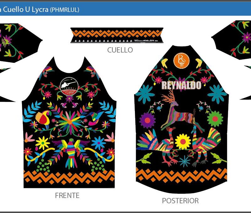 Playera Hombre Manga Larga Cuello U Licra - Diseño E251-B