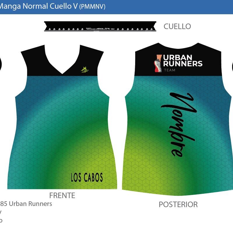 Playera Mujer Manga Normal Cuello V - Diseño E285