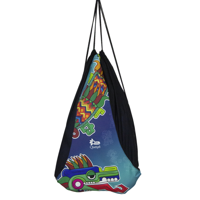 Red de natación TriFerrari. Malla grande. Mochila de malla. Quetzalcoatl Red de natación TriFerrari. Malla grande. Mochila de malla. Quetzalcoatl