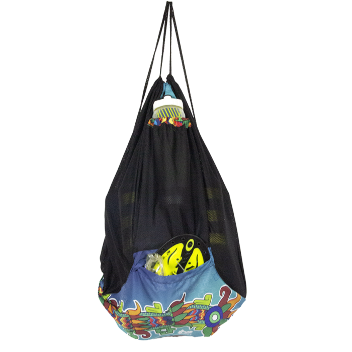 Red de natación TriFerrari. Malla grande. Mochila de malla. Quetzalcoatl Red de natación TriFerrari. Malla grande. Mochila de malla. Quetzalcoatl