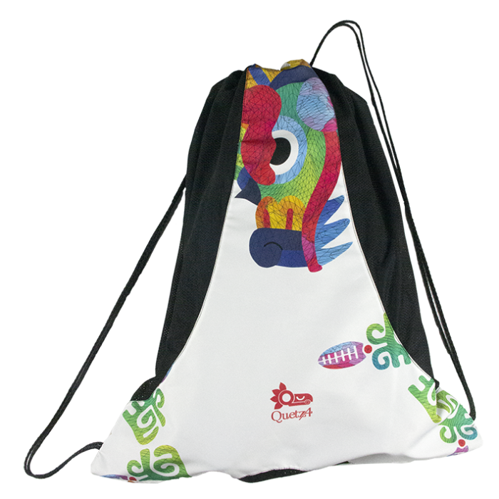 Red de natación grande. Mochila de Morral Quetzalcóatl Red de natación grande. Mochila de Morral Quetzalcóatl