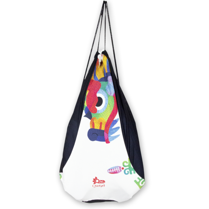 Red de natación grande. Mochila de Morral Quetzalcóatl Red de natación grande. Mochila de Morral Quetzalcóatl