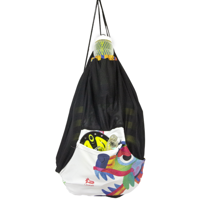 Red de natación grande. Mochila de Morral Quetzalcóatl Red de natación grande. Mochila de Morral Quetzalcóatl