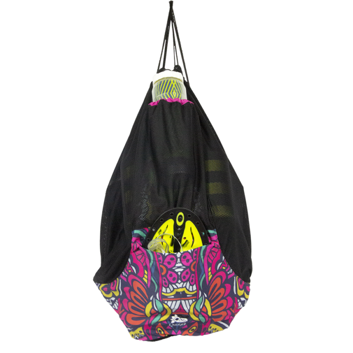 Red de natación grande. Mochila de malla. Diseño Vissi TriFerrari Red de natación grande. Mochila de malla. Diseño Vissi TriFerrari