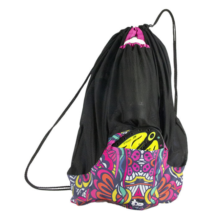 Red de natación grande. Mochila de malla. Diseño Vissi TriFerrari Red de natación grande. Mochila de malla. Diseño Vissi TriFerrari