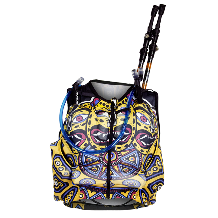 CHALECO MOCHILA HOMBRE FRENTE equipado CHALECO MOCHILA HOMBRE FRENTE equipado