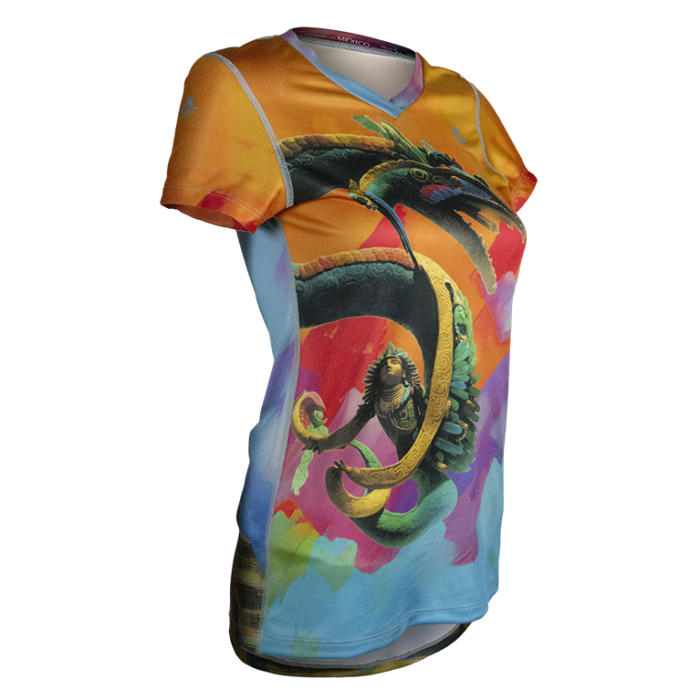 Playera TriFerrari Quetzalcóatl, la sabiduría Playera TriFerrari Quetzalcóatl, la sabiduría