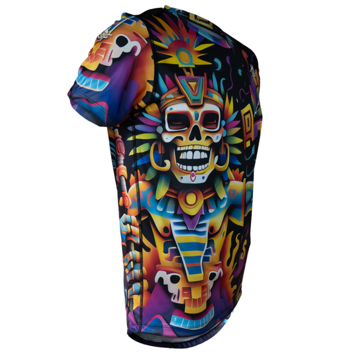 Playera_Maraton_Hombre_El Camino_TriFerrari_Lateral Playera Hombre TriFerrari para maratones, triatlones, ejercicio, DryFIT. Diseño el camino.