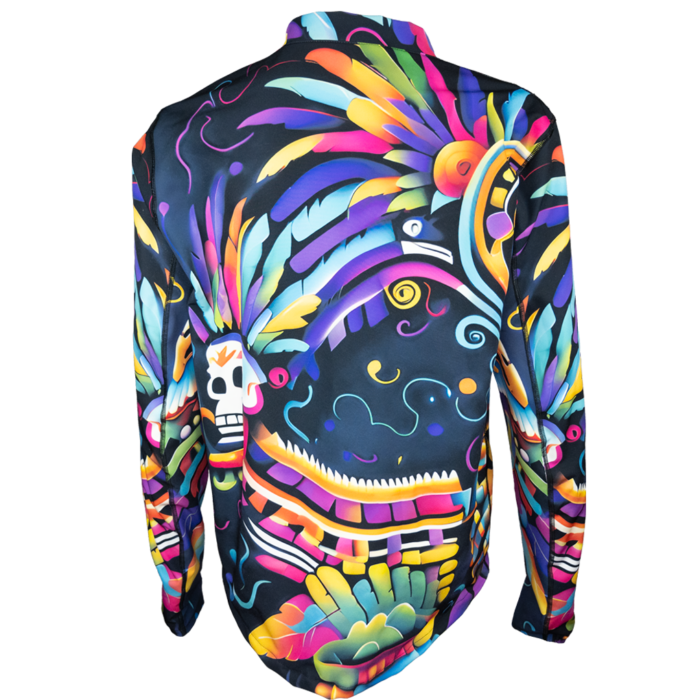 Sudadera_Hombre_TriFerrari_El Camino_Posterior Sudadera termia e impermeable TriFerrari. El camino