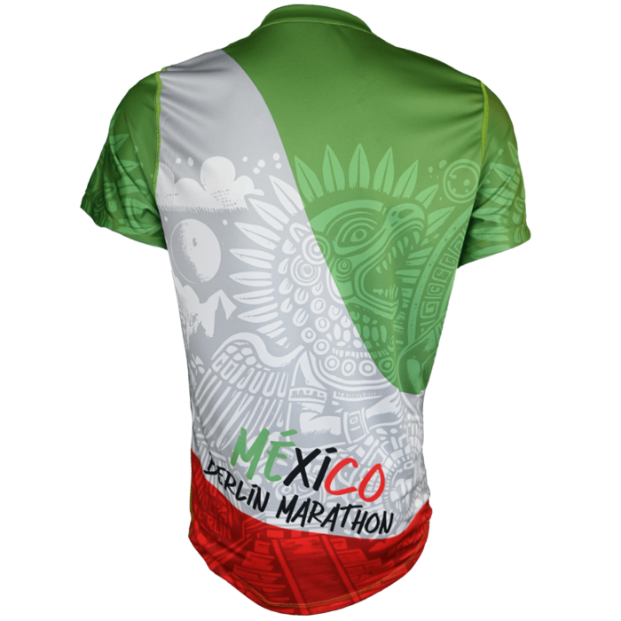 Playera edición especial del Maratón de Berlín celebra la unión de dos culturas vibrantes y llenas de historia. Con los colores de México y los elementos icónicos de Berlín, esta playera simboliza la fortaleza, el orgullo y la pasión de cada corredor. Cada paso que damos en este emblemático maratón representa la historia, la tradición y el esfuerzo compartido entre nuestras naciones. Corre con el corazón, cumple tu sueño y siente el espíritu del Maratón de Berlín. ¡Corre con orgullo! Playera edición especial del Maratón de Berlín celebra la unión de dos culturas vibrantes y llenas de historia. Con los colores de México y los elementos icónicos de Berlín, esta playera simboliza la fortaleza, el orgullo y la pasión de cada corredor. Cada paso que damos en este emblemático maratón representa la historia, la tradición y el esfuerzo compartido entre nuestras naciones. Corre con el corazón, cumple tu sueño y siente el espíritu del Maratón de Berlín. ¡Corre con orgullo!