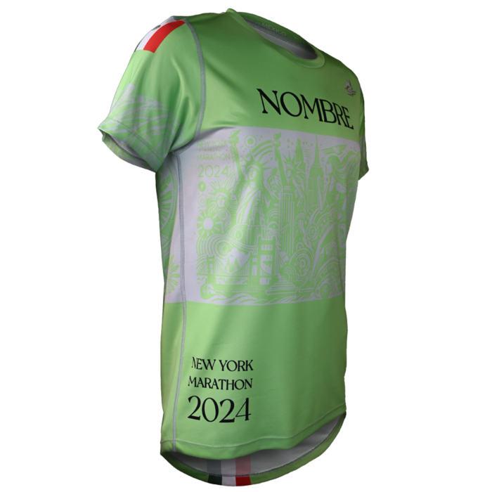 Playera Maratón de Nueva York 2024 personalizada. Playera Maratón de Nueva York 2024 personalizada.