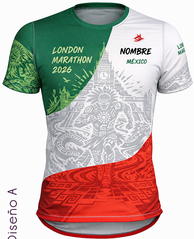 Playera Maratón Londres 2026