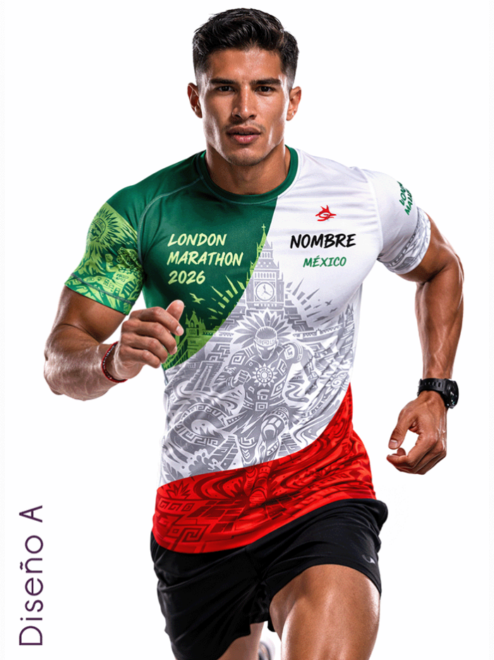 Playera Maratón Londres 2026 Playera Maratón Londres 2026