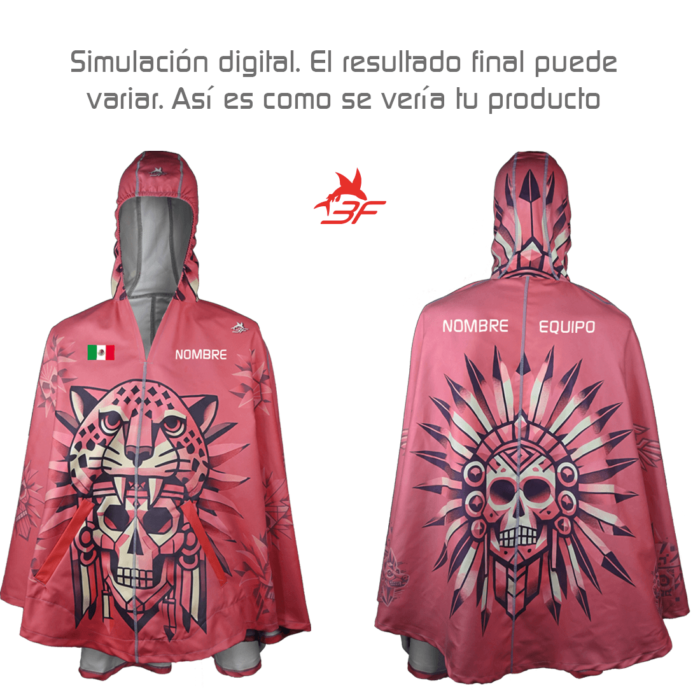Poncho de toalla para natación y playa | Poncho deportivo y casual con diseño mexicano inspirado en el Día de Muertos. Poncho de toalla para natación y playa | Poncho deportivo y casual con diseño mexicano inspirado en el Día de Muertos.