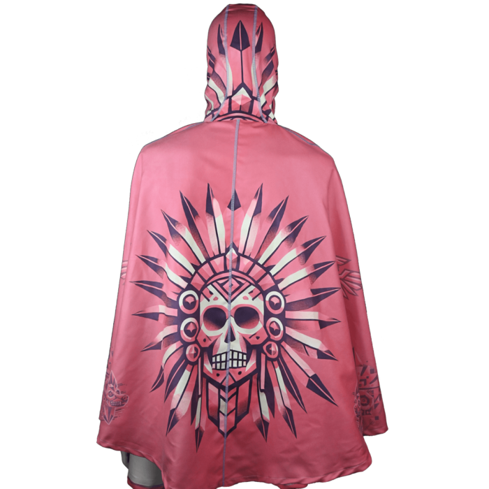 Poncho de toalla para natación y playa | Poncho deportivo y casual con diseño mexicano inspirado en el Día de Muertos. Poncho de toalla para natación y playa | Poncho deportivo y casual con diseño mexicano inspirado en el Día de Muertos.