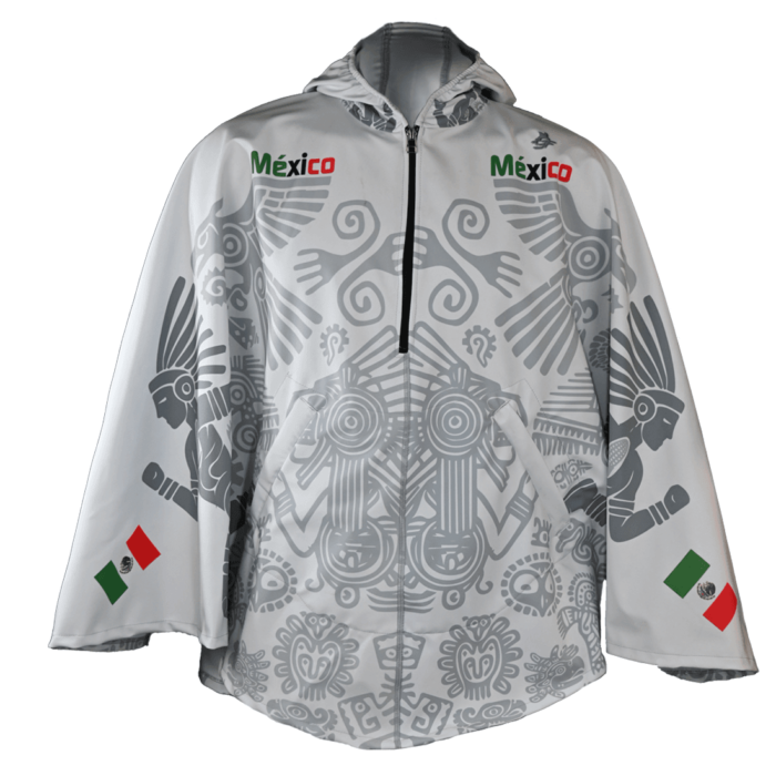 Poncho tipo toalla o térmico, ideal para después de nadar, entrenar o para la playa. Diseño Xetame inspirado en los huicholes. Producto deportivo, cómodo, personalizable y hecho sustentablemente en México. Poncho tipo toalla o térmico, ideal para después de nadar, entrenar o para la playa. Diseño Xetame inspirado en los huicholes. Producto deportivo, cómodo, personalizable y hecho sustentablemente en México.