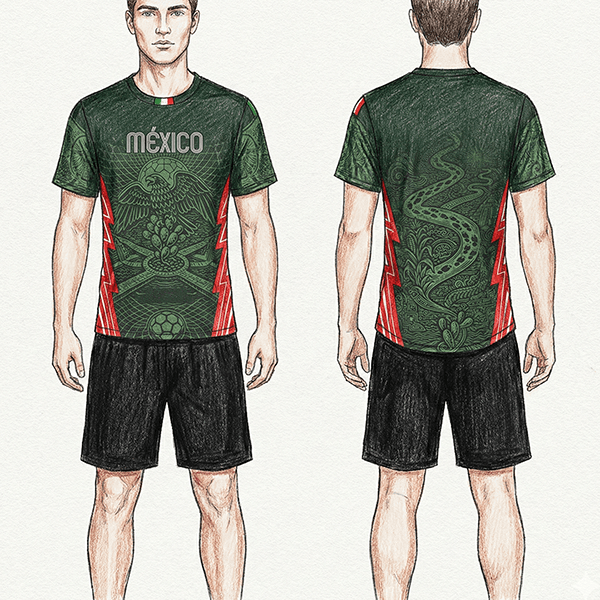 Playera mundial Futbol México. 700 años de vuelo Playera mundial Futbol México. 700 años de vuelo