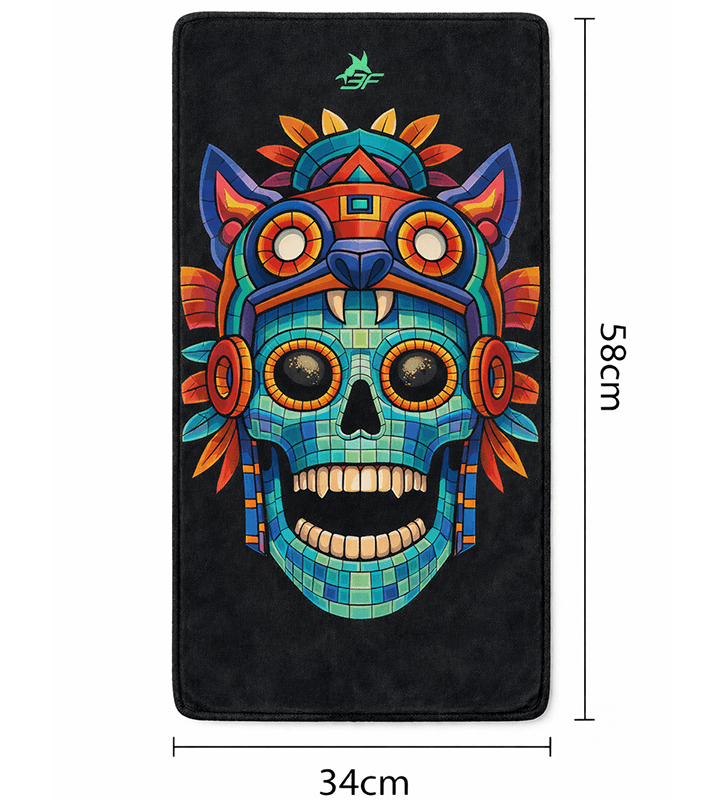 Toalla natación Máscara de Jade